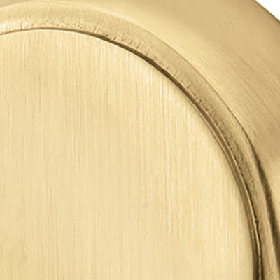 Emtek hardware color: satin brass