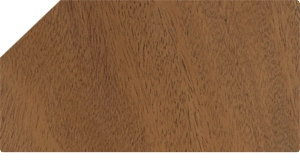 Treely stain color Yarrow on Mahogany